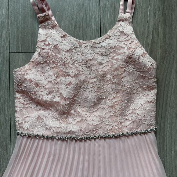 Speechless Girls' Sleeveless Maxi Party Dress with Pleated Skirt sz 7 Pink/fairy - Picture 11 of 13